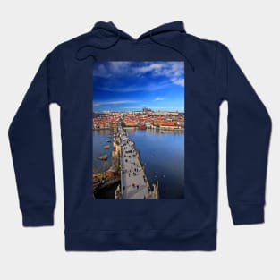 Charles' bridge - Mala Strana - Prague Castle Hoodie